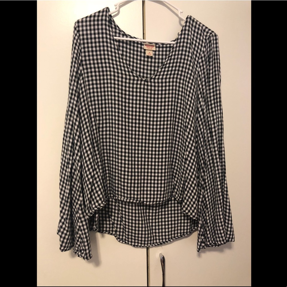 Checkered long sleeve